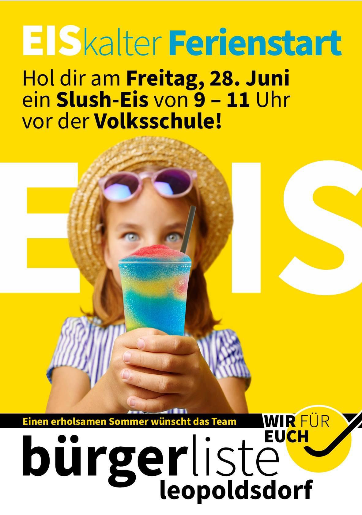 🍦 EISAKTION ZUM SCHULSCHLUSS 🍦